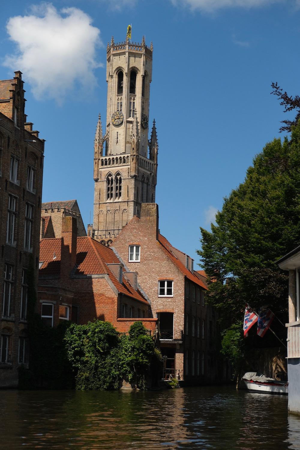 Boottocht op de reien in Brugge